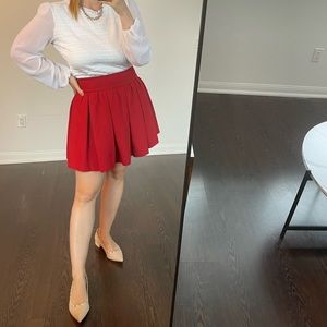 Zara - Pleated Mini Skirt - US Small